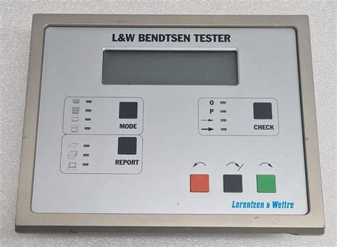 L&W Compressive Strength Tester STFI Lorentzen & Wettre 